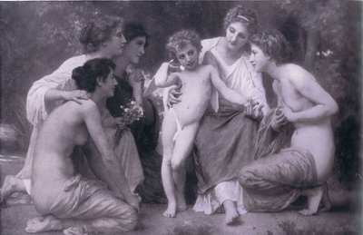 Admiration, Bibbys Annual, 1916-1917 by William Adolphe Bouguereau